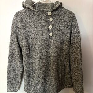 Columbia Gray Cowl Neck Sweater